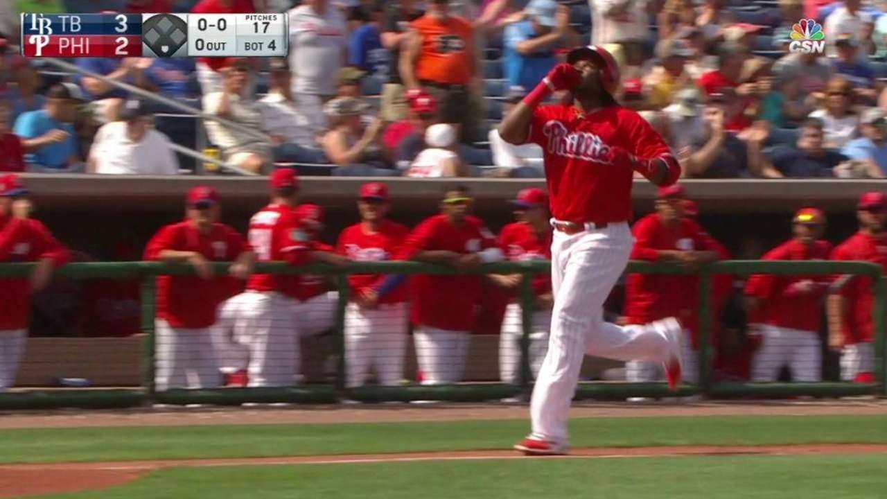 Franco's long homer