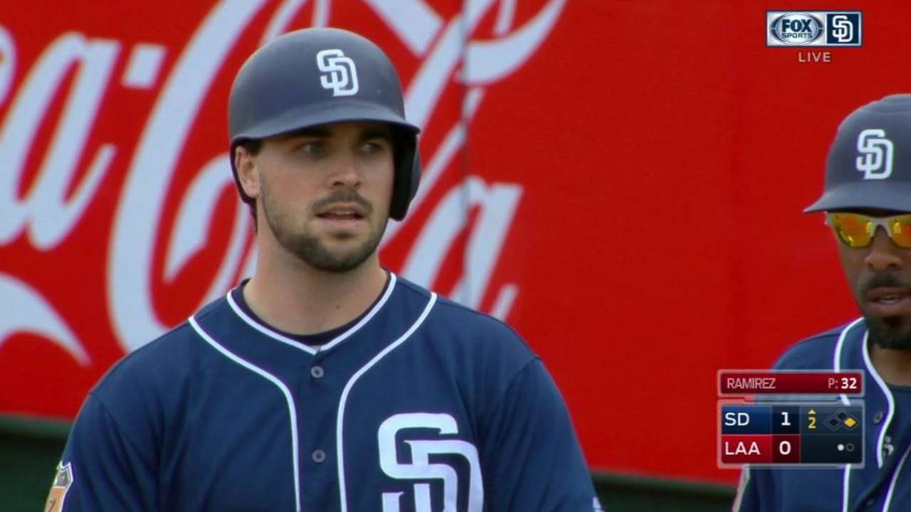 Hedges' RBI single