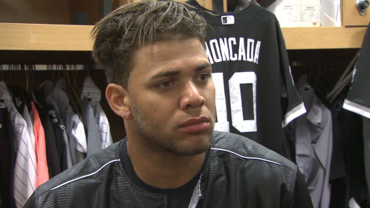 Moncada flashes defense in first spring start