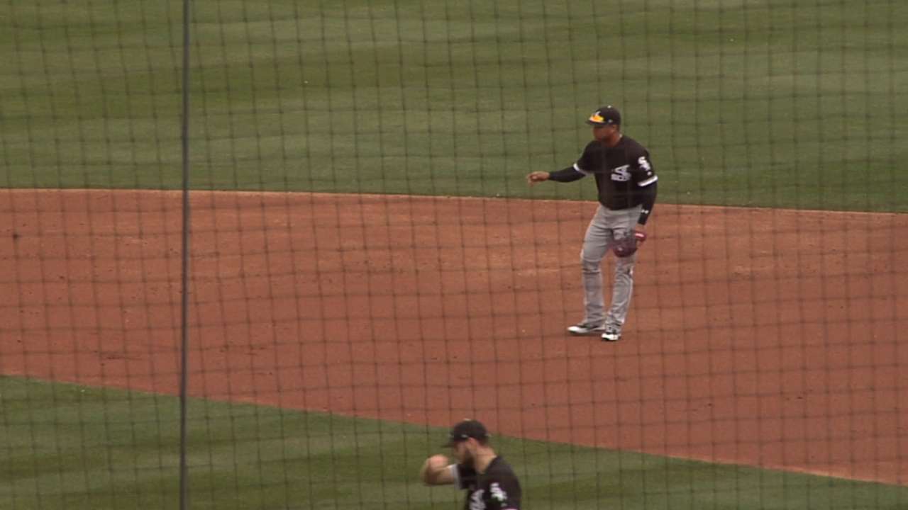Moncada dives to turn two