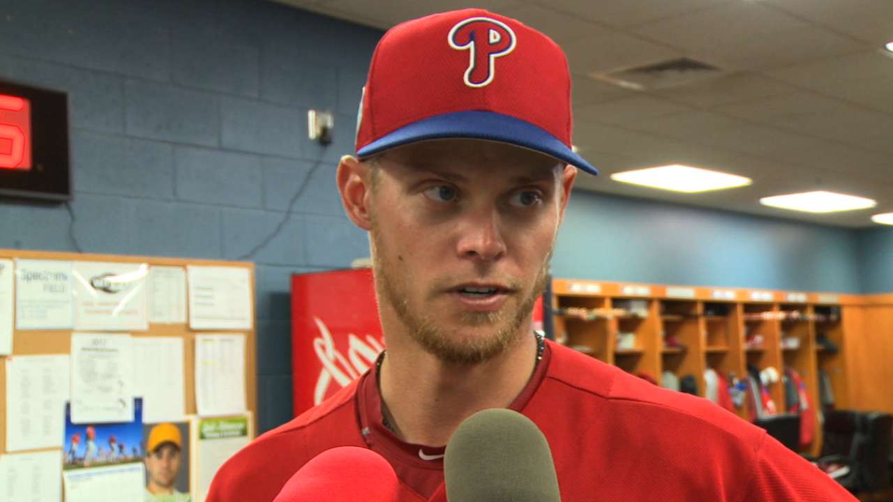 Buchholz focused on helping Phils after debut