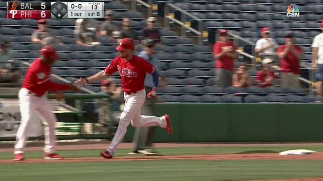 Stassi launches go-ahead homer
