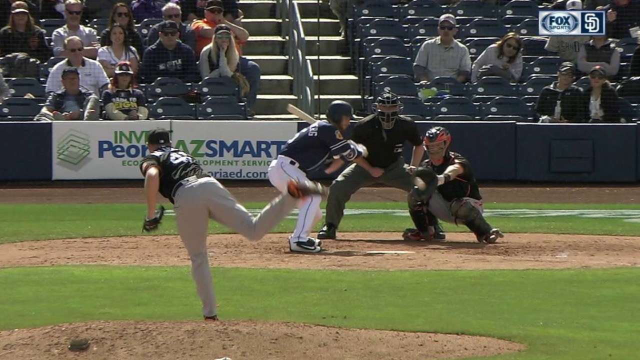 Melancon rings up Spangenberg