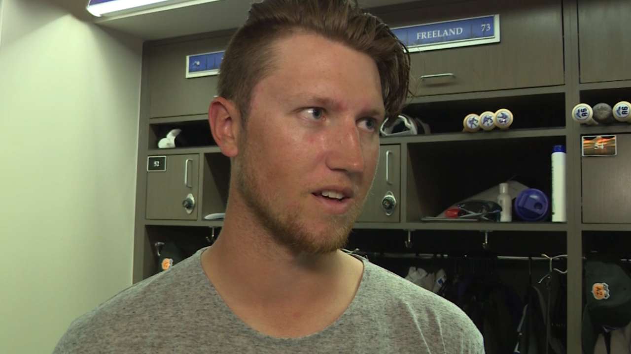 Freeland on first spring start