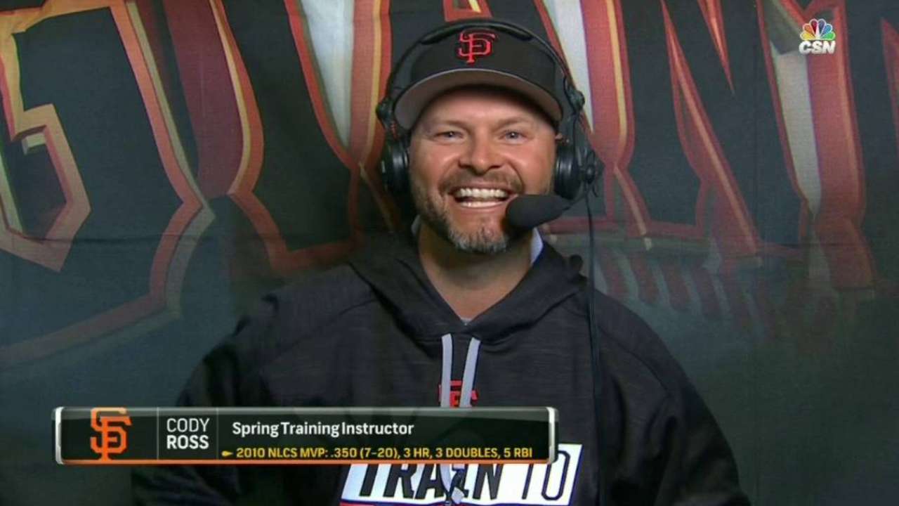 Ross on time with Giants