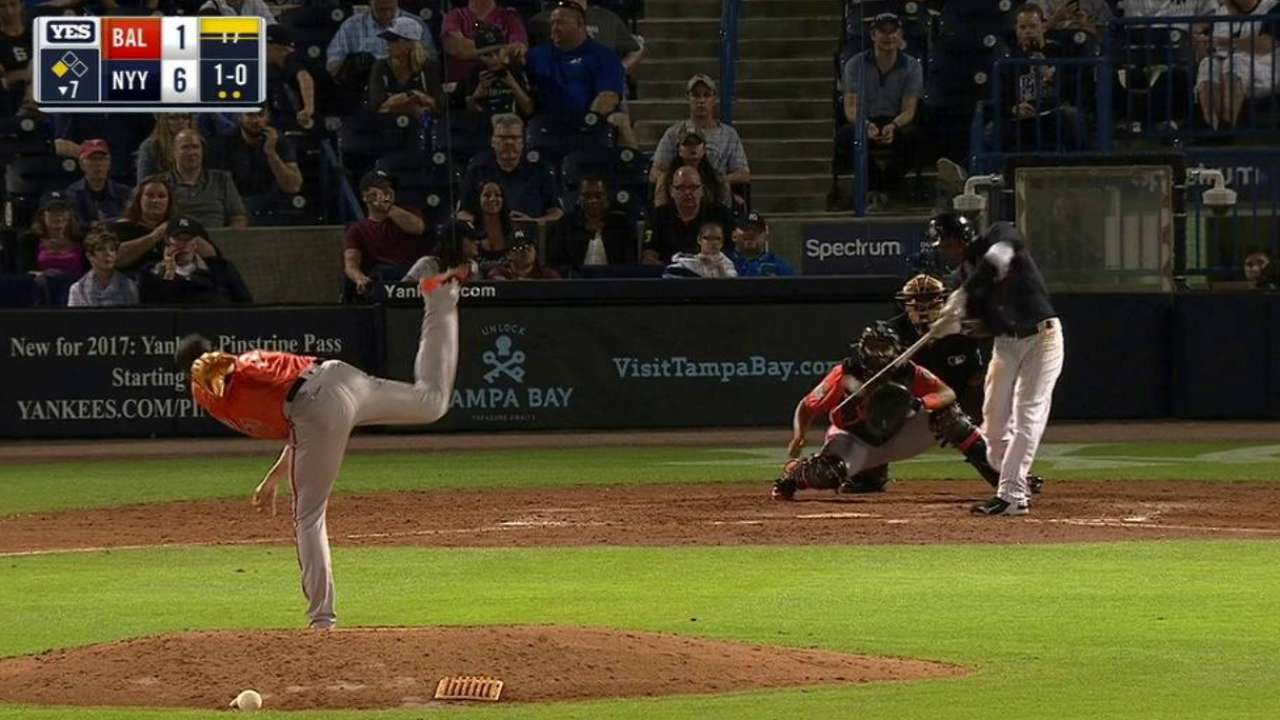 Prospect Mateo optioned to Class A Advanced Tampa