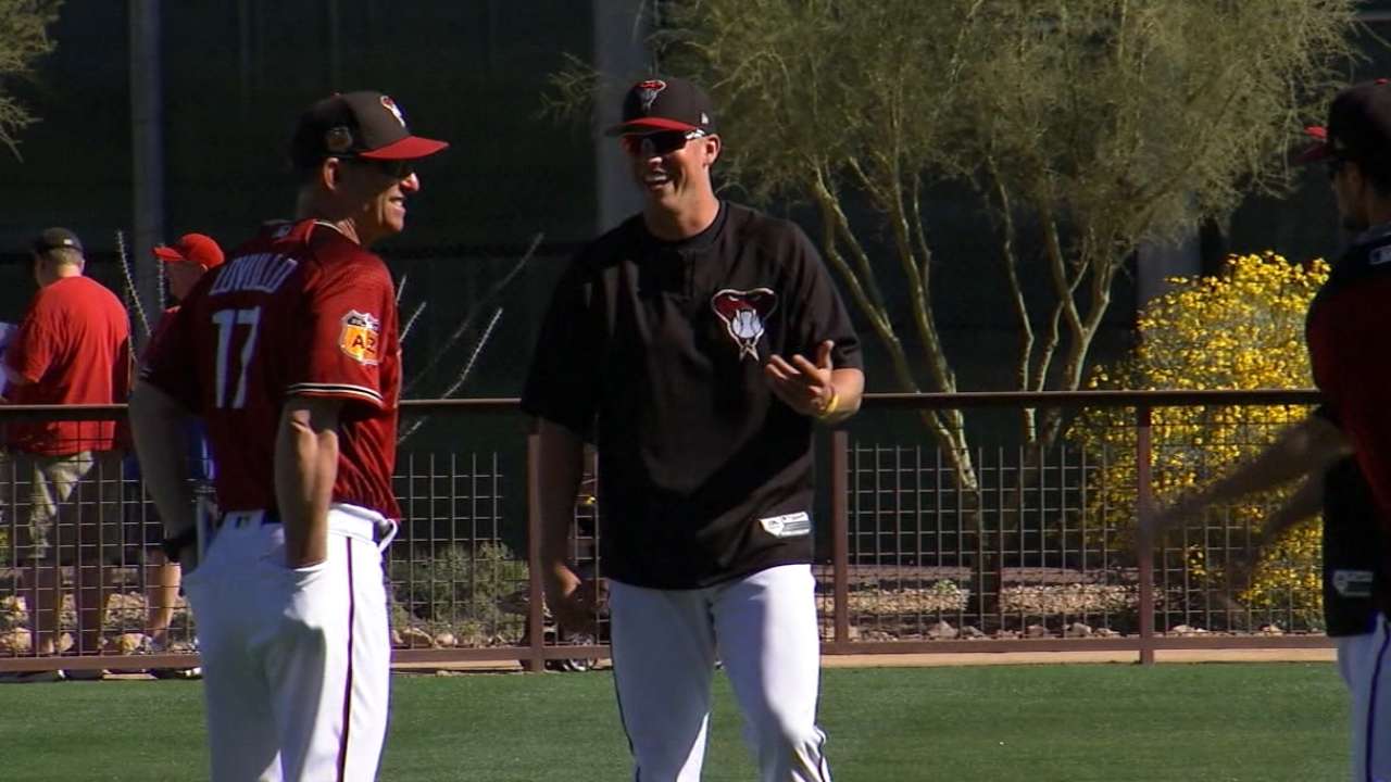 Lovullo on first camp as manager
