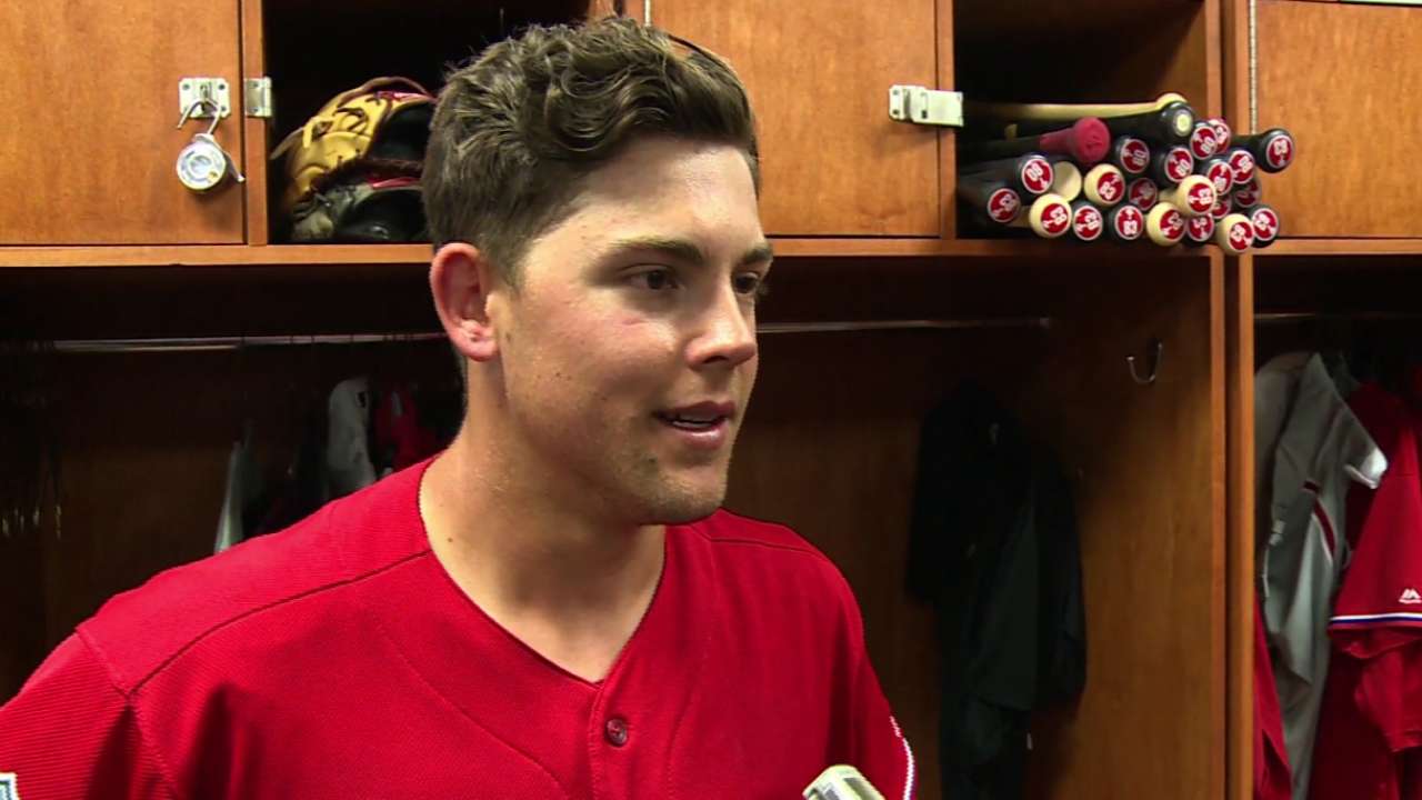 Prospect Kingery making 'great first impression'