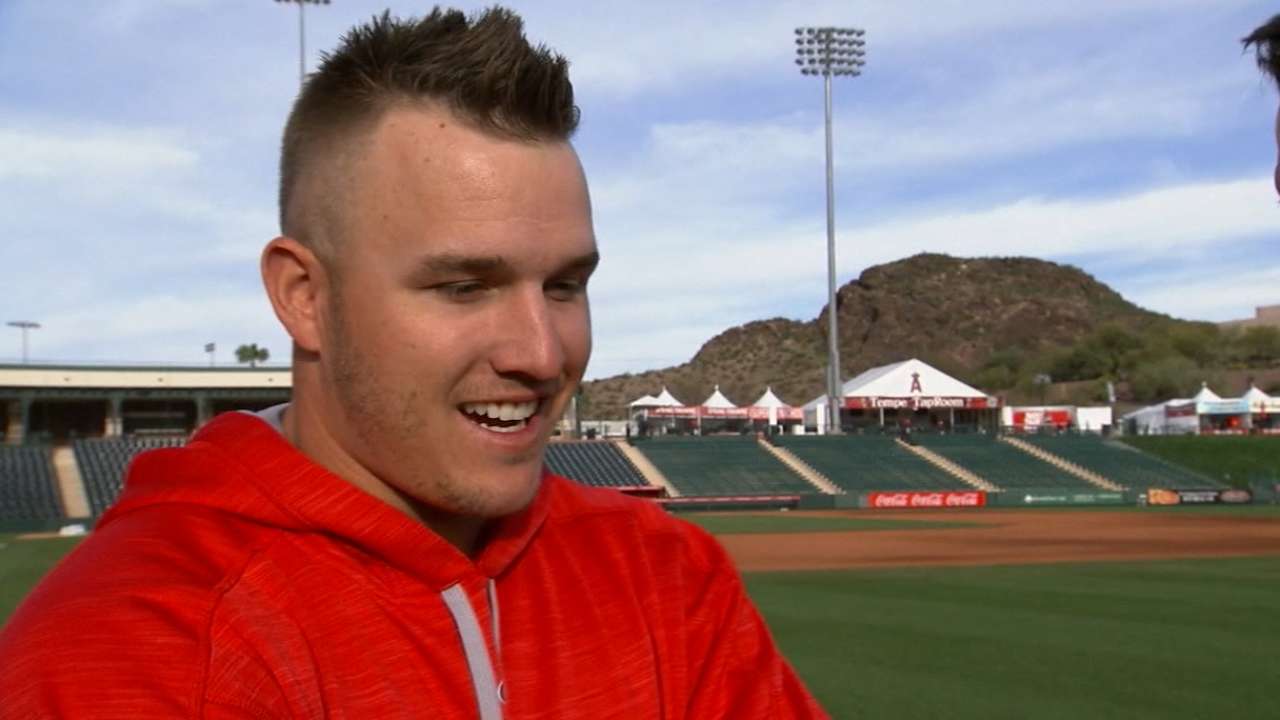 Trout on giving back to kids