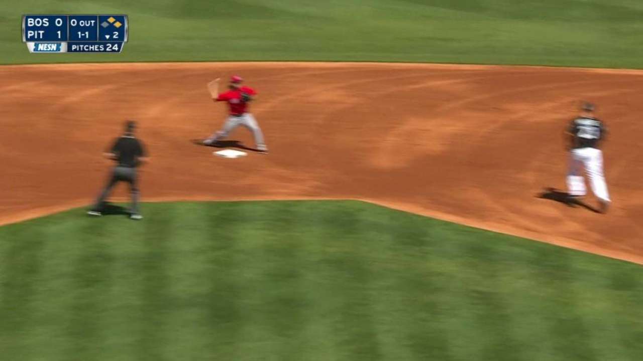 Velazquez induces double play