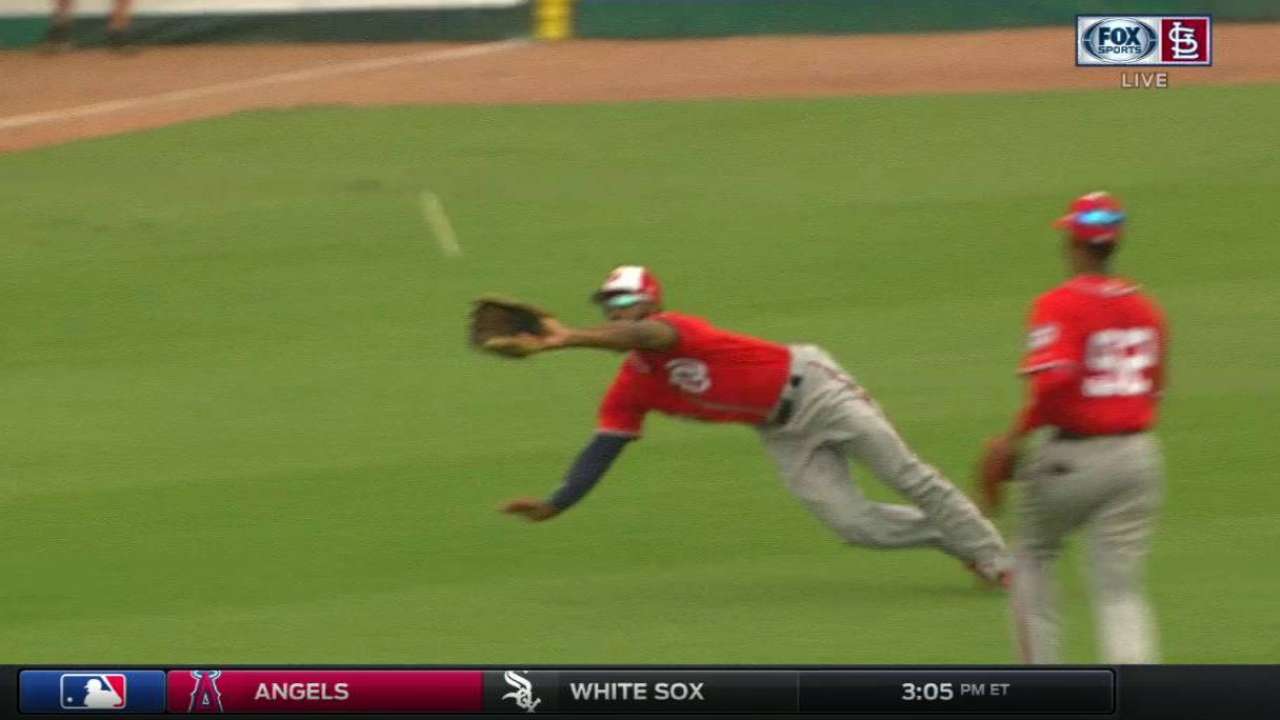 Nats recall outfielder Goodwin, option Bautista