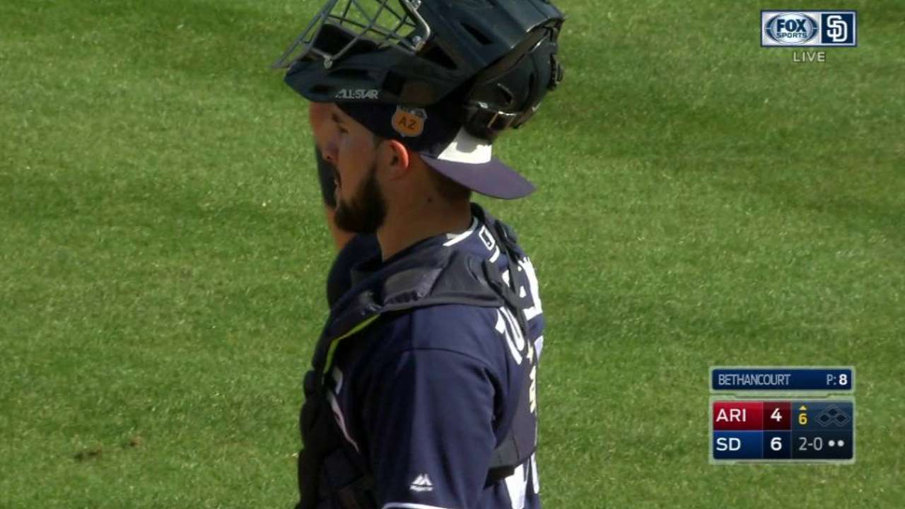 Padres could go with three backup backstops
