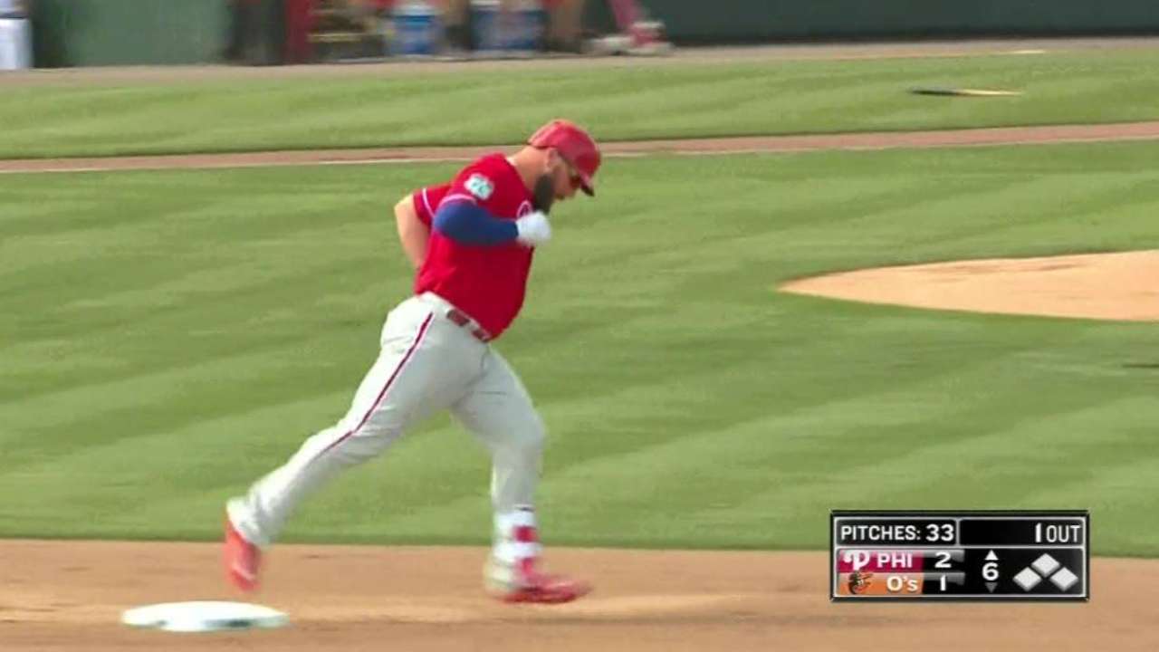 Rupp's solo home run