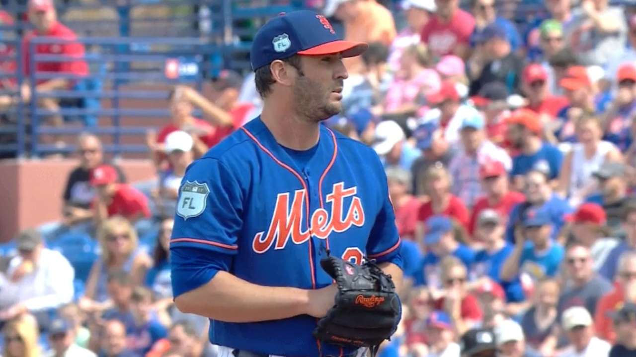 Harvey's Spring Training debut