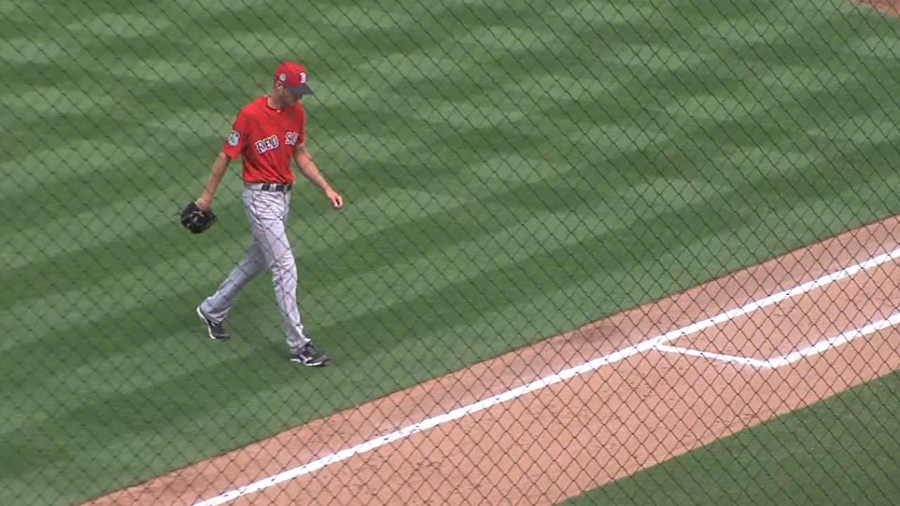 Sale fans two Astros in debut