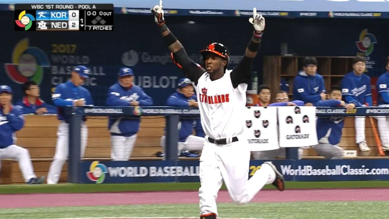 Jurickson Profar impulsa a Holanda a victoria sobre Corea del Sur