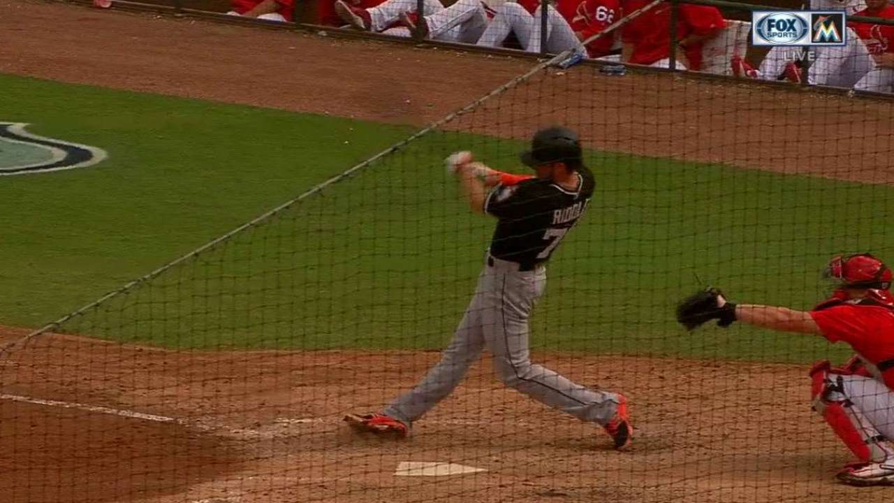 Prospects Peters, Riddle among 8 cuts by Marlins