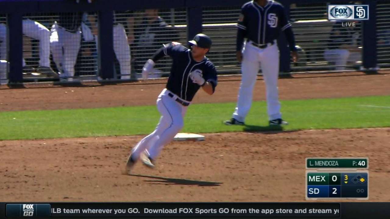 Spangenberg cautionary late scratch vs. A's