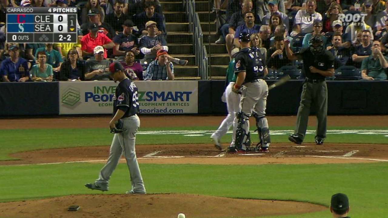 Carrasco cleared to resume throwing
