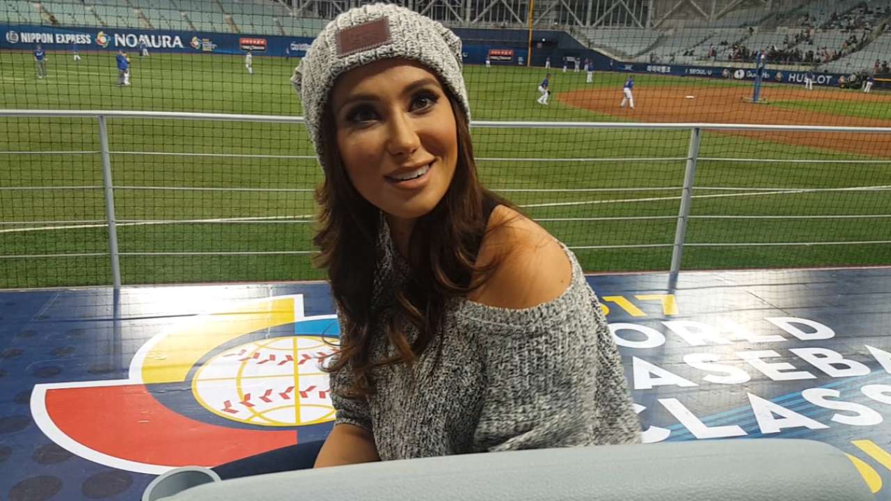 Sterger on her love for baseball