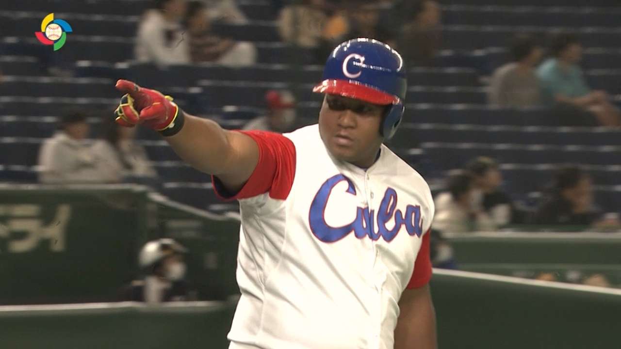 Cuba avanza a la segunda ronda con grand slam de Alfredo Despaigne