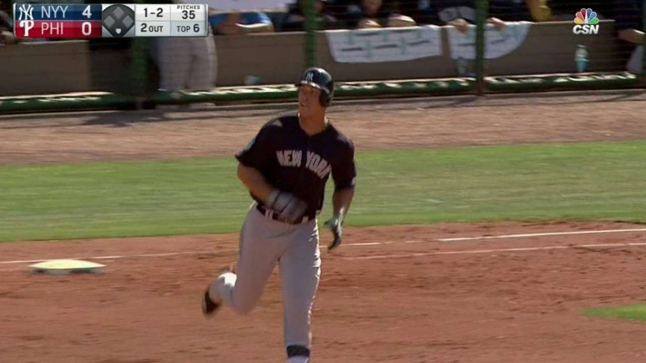 Judge's solo home run