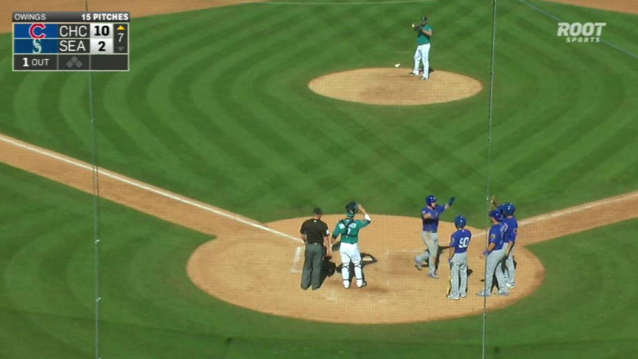 Happ's three-run home run