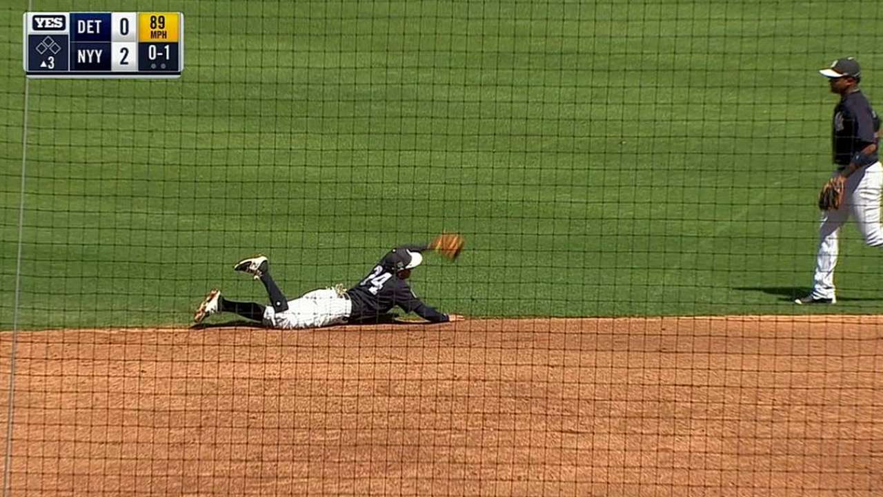 Torreyes' diving stop
