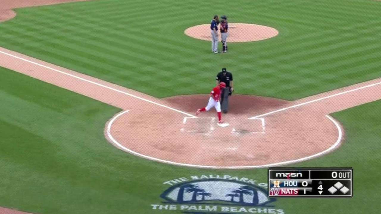 Eaton's solo homer