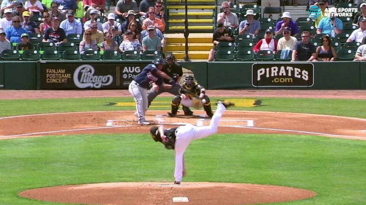 Williams pleased with developing changeup