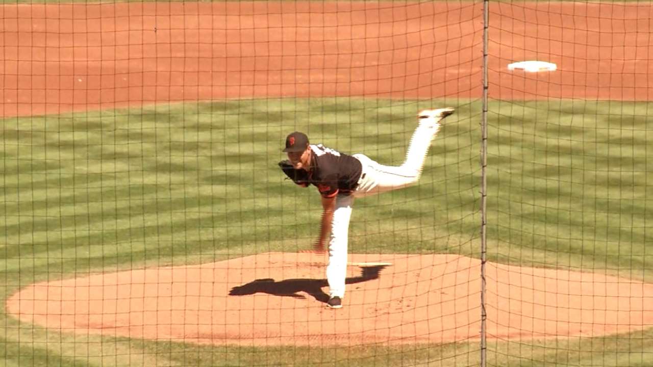 Moore strikes out Lamb