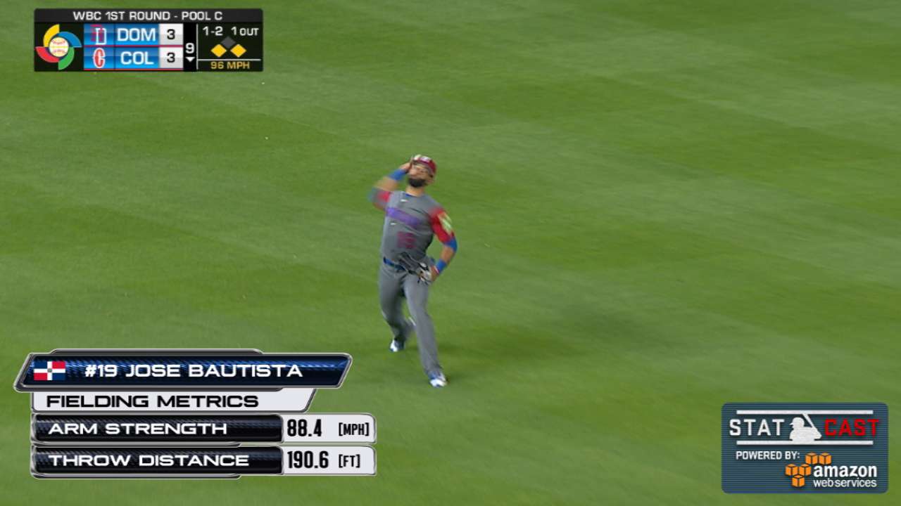Statcast: Bautista saves game
