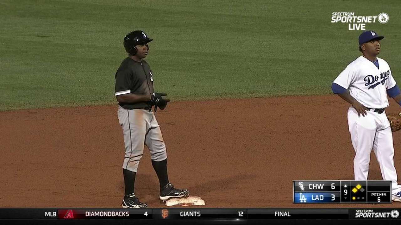 Sox rally for 14 runs in ninth to stun Dodgers