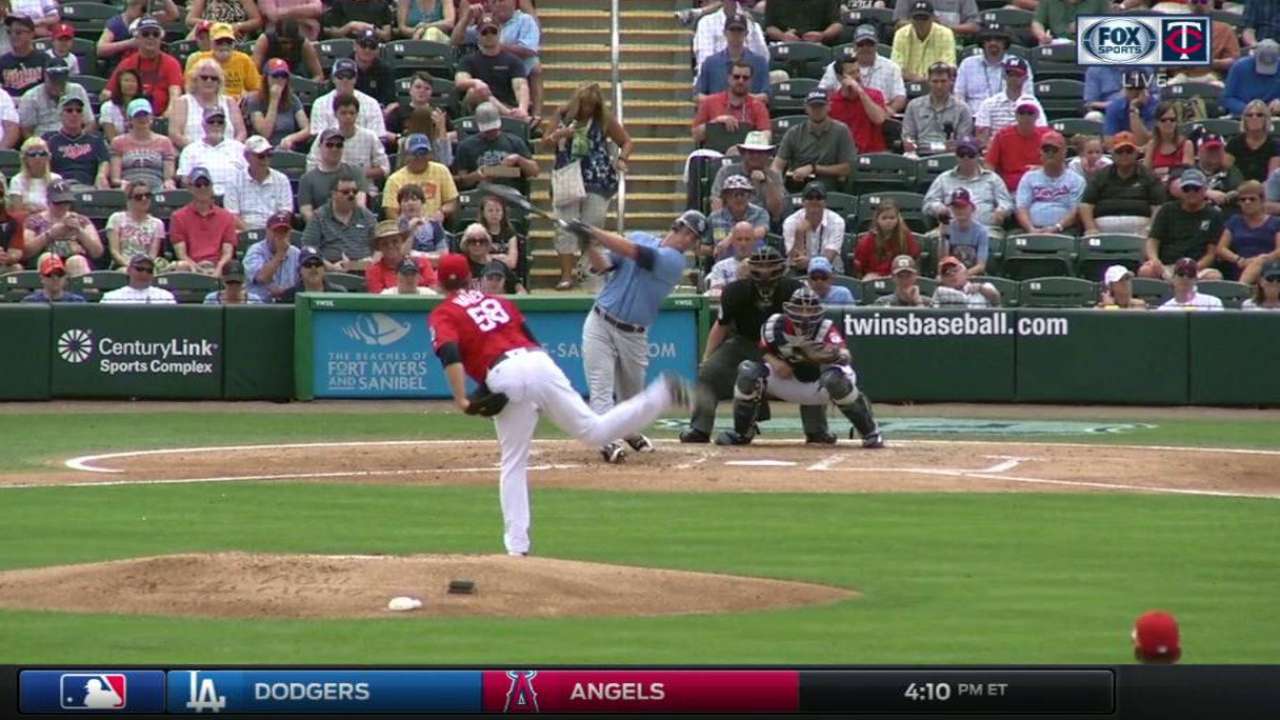 Haley fans Gillaspie in the 2nd