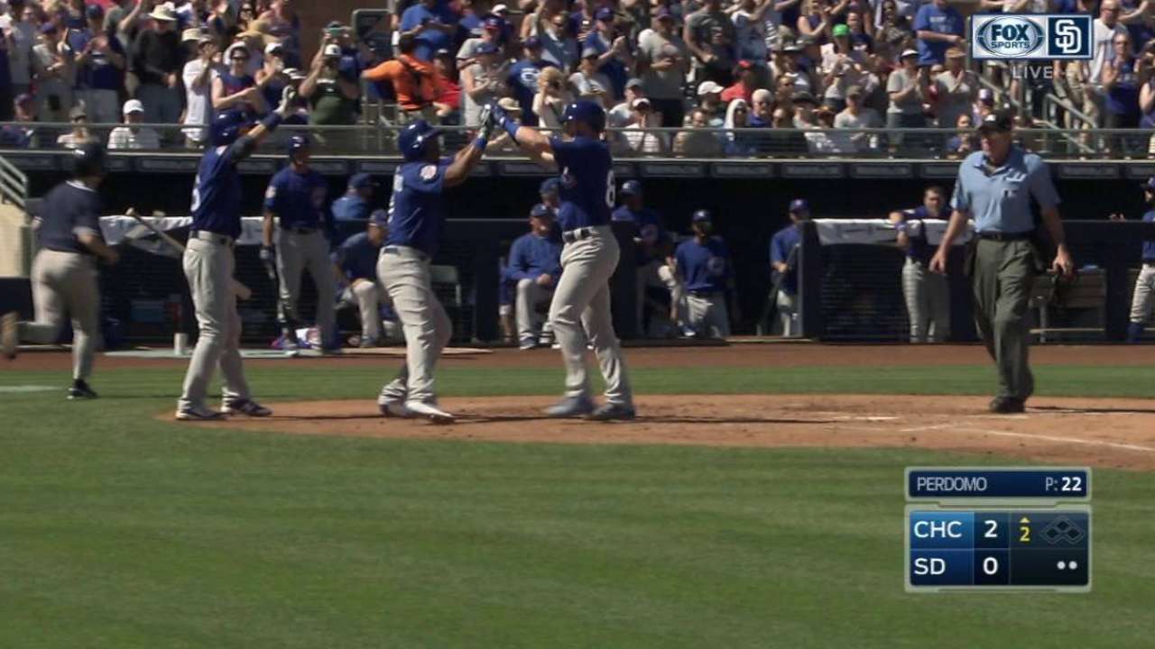 Happ's two-run homer