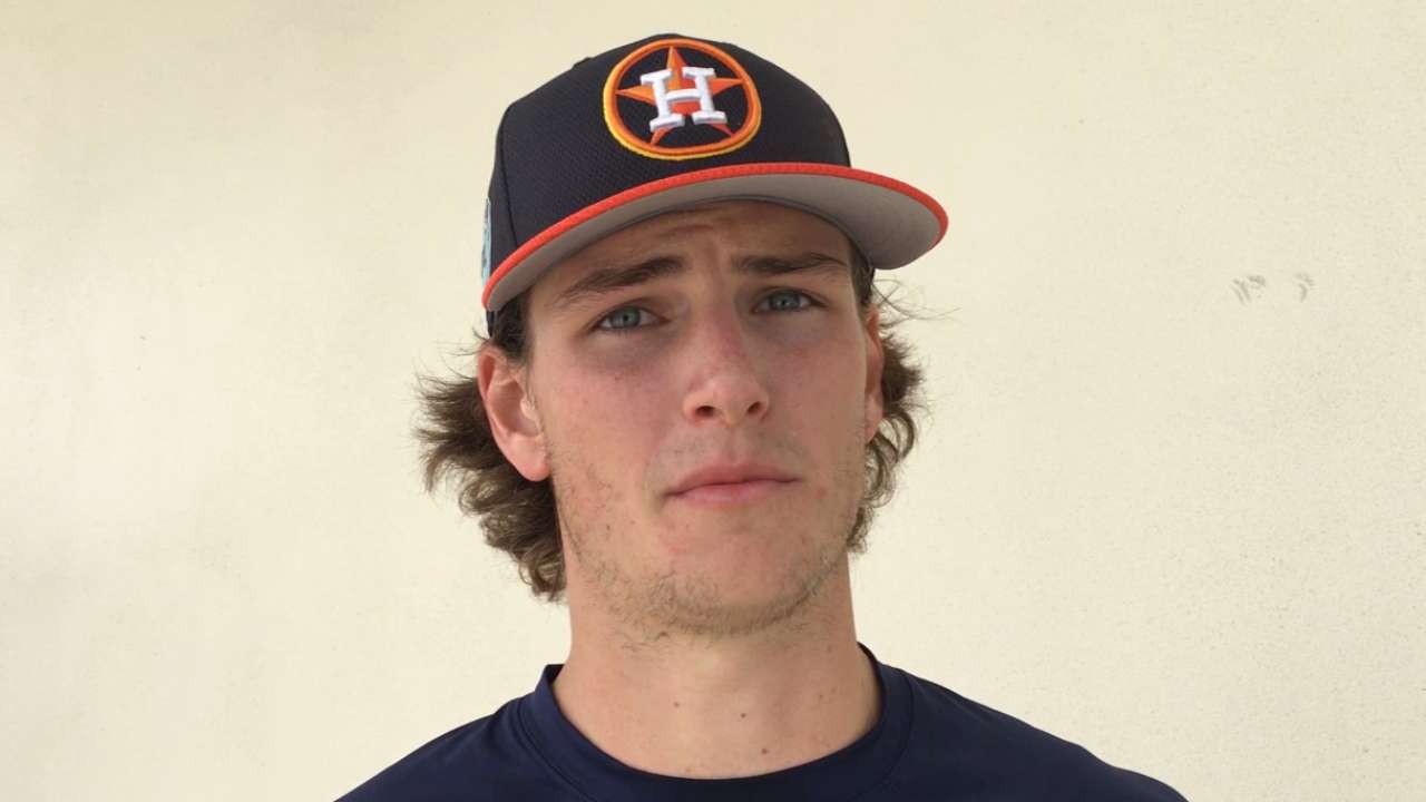 Prospect Whitley learns importance of persistence