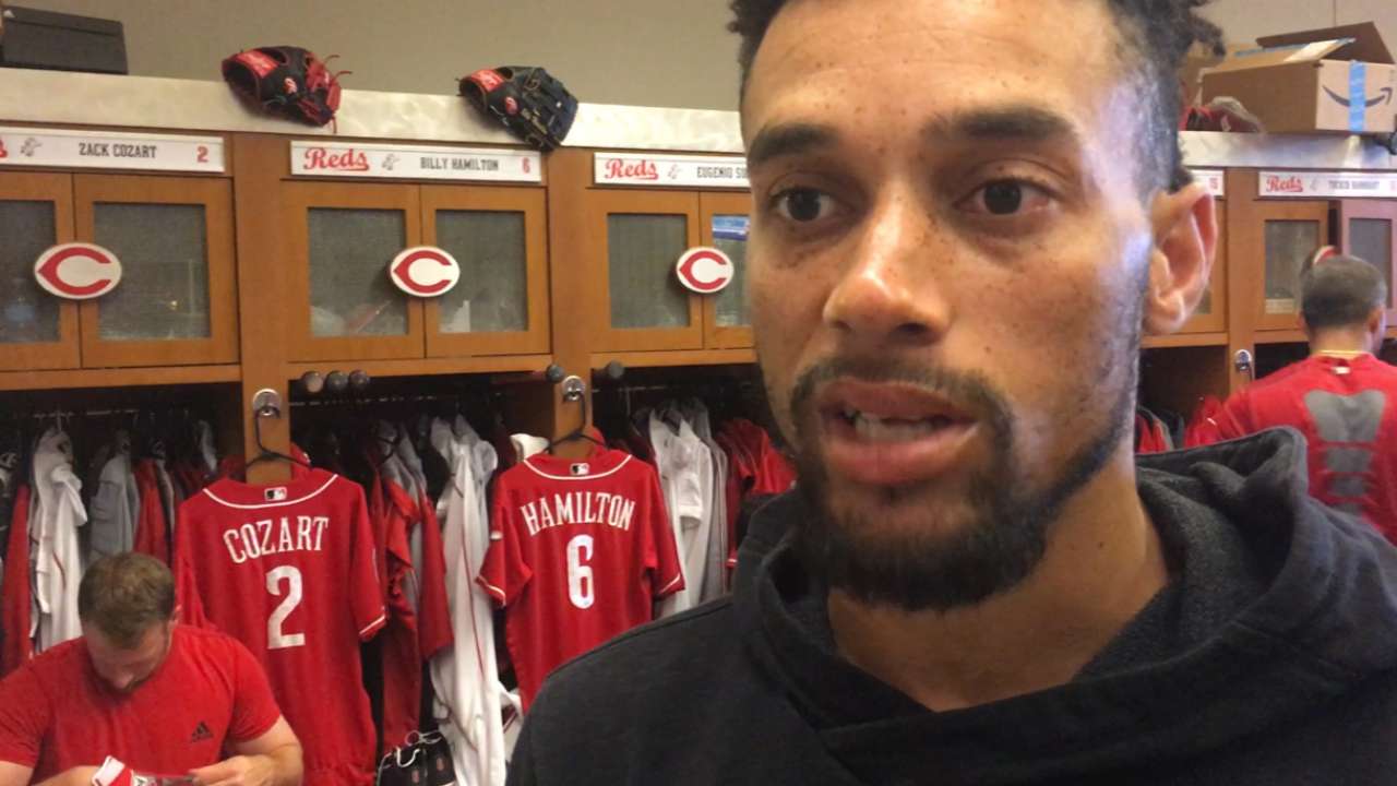 Hamilton sticking with switch-hitting, line-drive approach