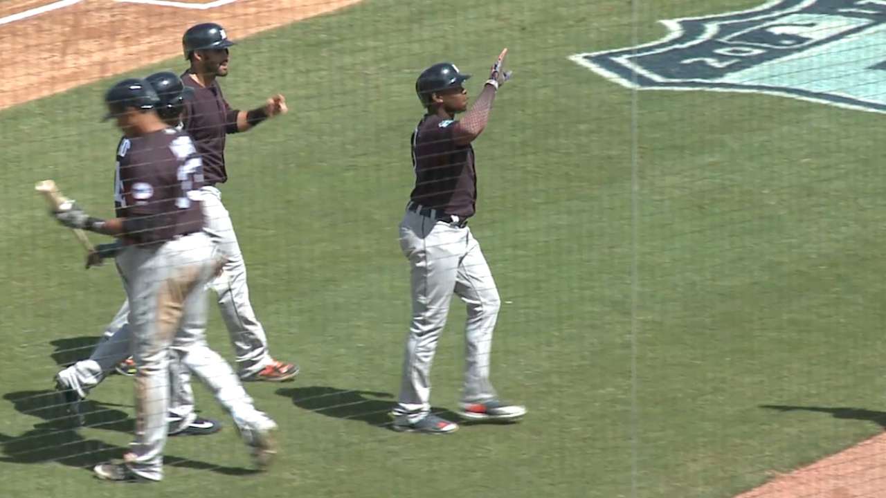 Upton's three-run home run