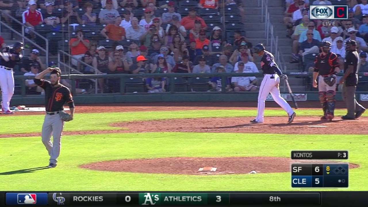Kontos assumes role as bullpen elder statesman
