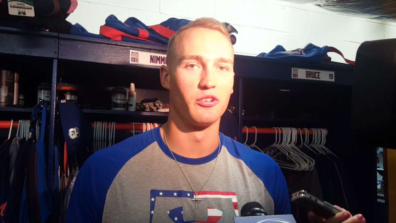 Nimmo tweaks pulled hamstring