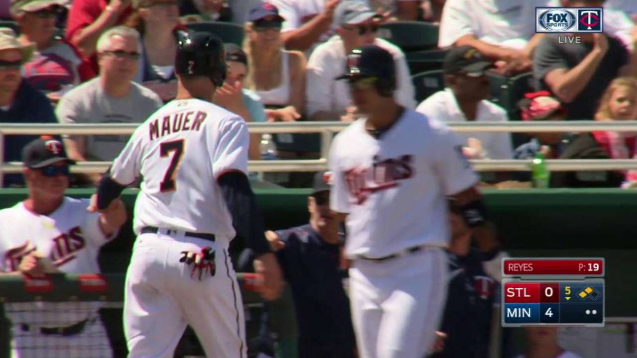 Buxton's RBI double