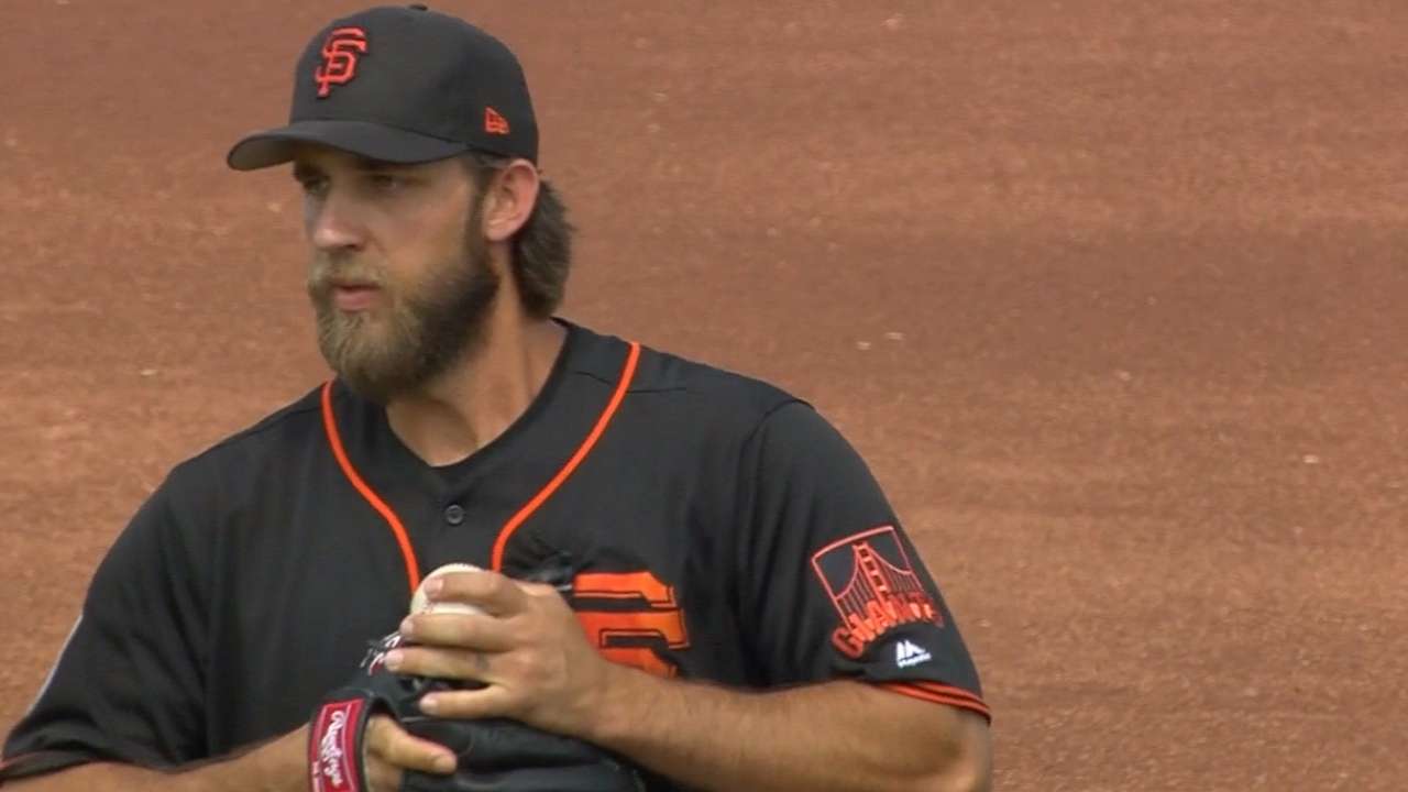 Bumgarner's six shutout innings
