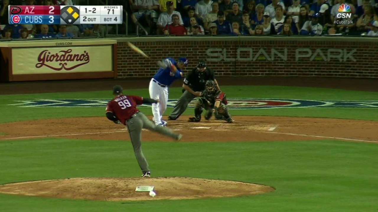 Walker's eighth K of the night