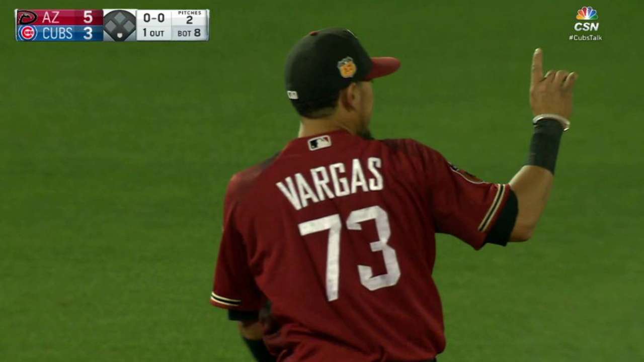 Vargas' nifty pick at short