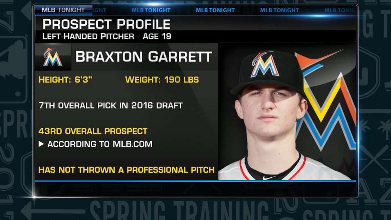 Pipeline report: Prospects in Marlins' camp