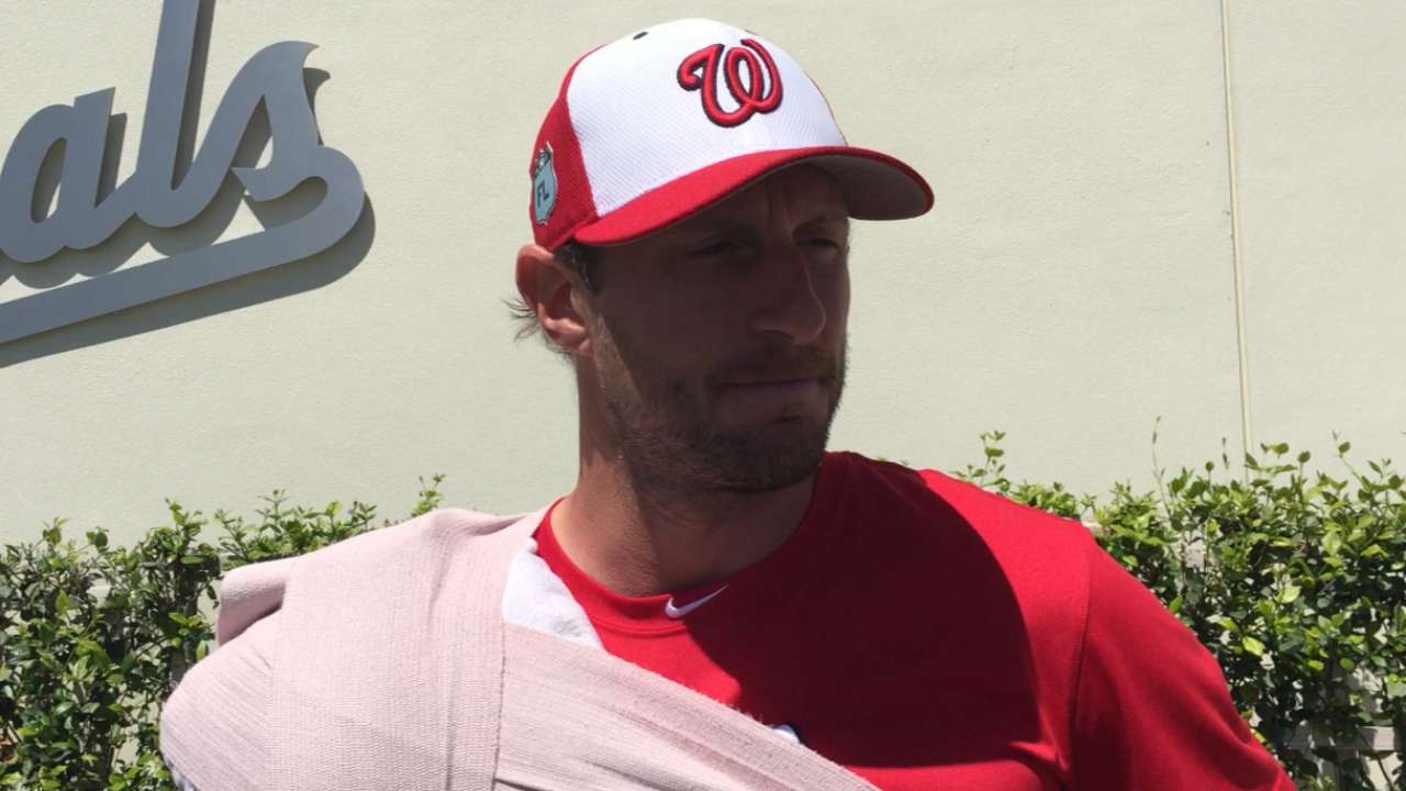 Scherzer: 'Now I feel back,' after Minors start