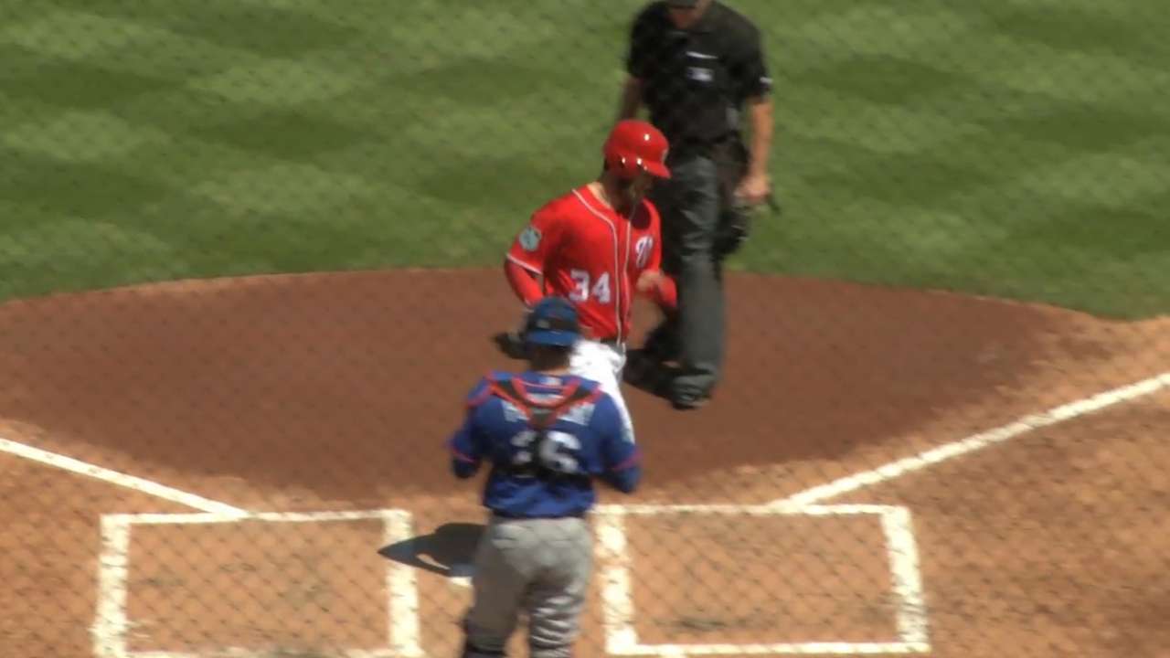 Harper's sixth homer of spring