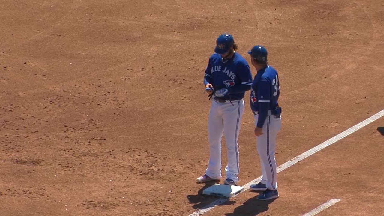Sanchez hones changeup in tilt vs. Yanks