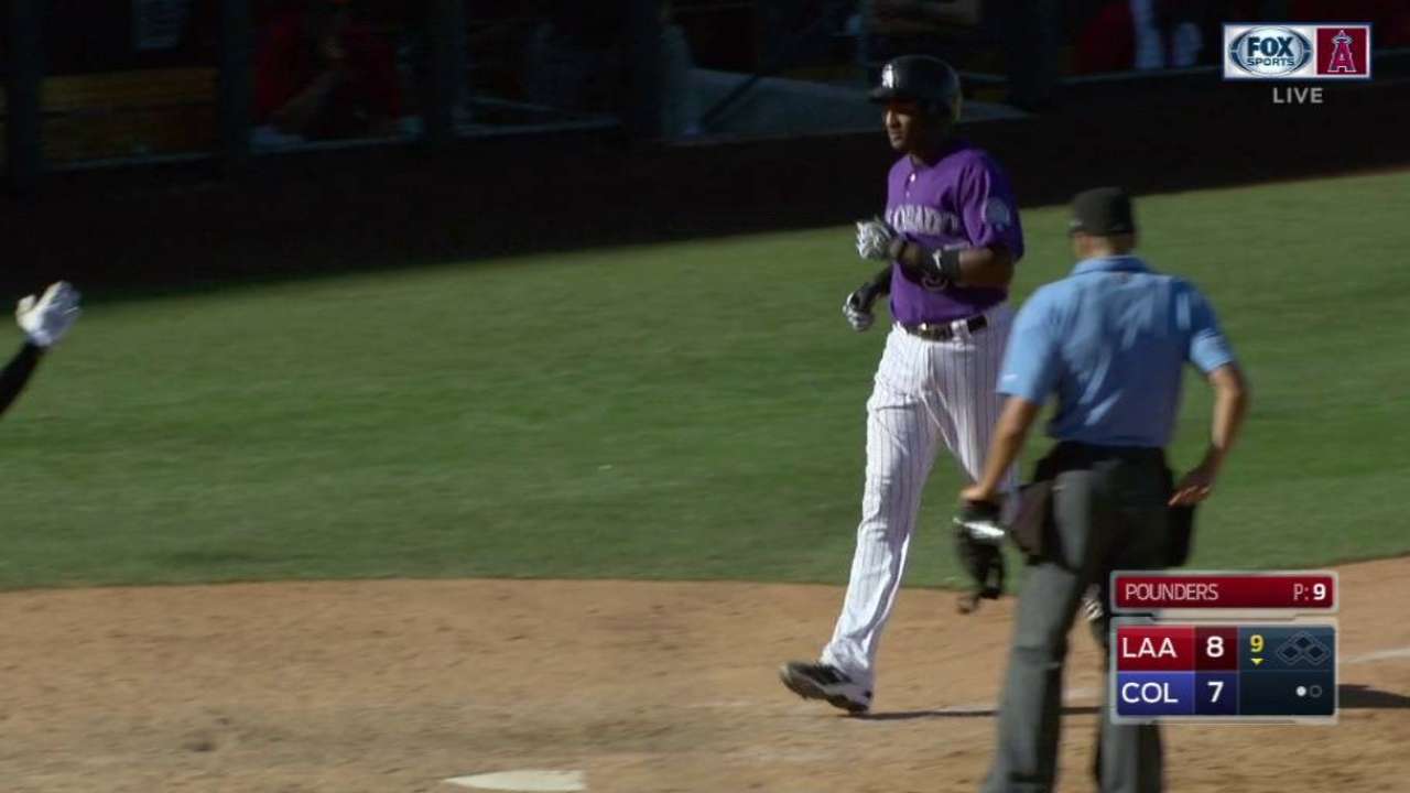 Prime's two-run home run
