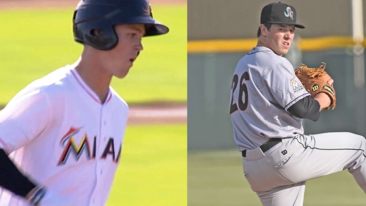 Where the Marlins' Top 30 prospects are starting the season